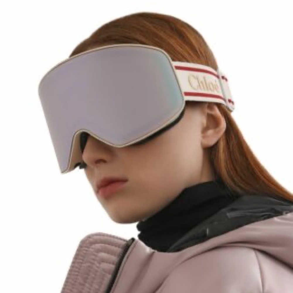 Chloe White and Red Women's Glasses